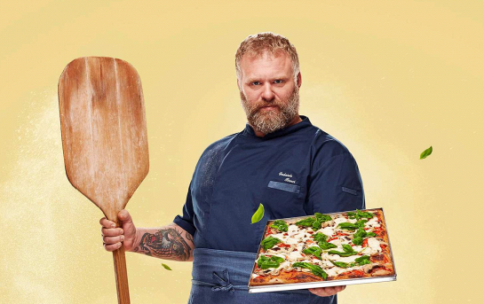 Lo chef pizzaiolo Gabriele Bonci