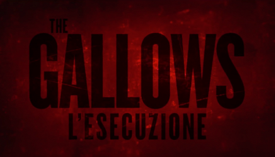 The gallows: l'esecuzione