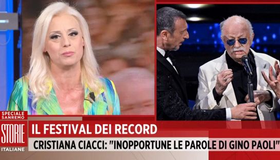 Sanremo, la figlia di Little Tony chiede le scuse di Gino Paoli