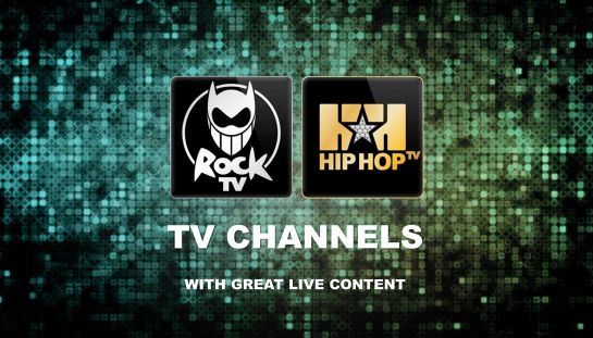 Rock Tv e Hip Hop Tv su Chili