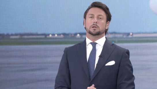 Giorgia Meloni e Andrea Giambruno