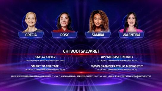 Nomination della serata