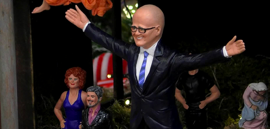 Il presepe del Grande Fratello