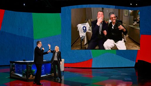 Che Tempo Che Fa Amadeus e Fiorello