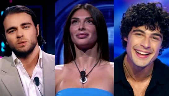 Grande Fratello - Sergio, Greta e Vittorio