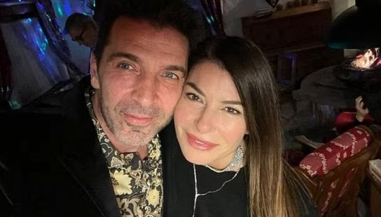 Gianluigi Buffon e Ilaria D'Amico