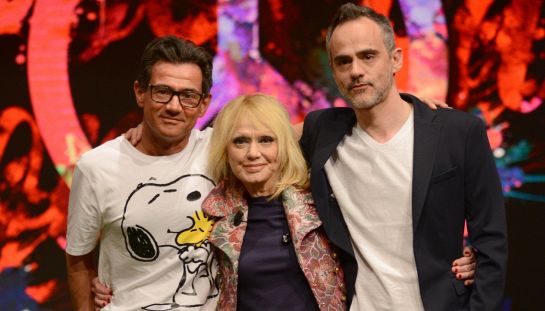 Alessandro e Giorgio Merk Ricordi con Rita Pavone