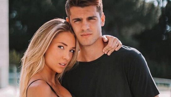 Alvaro Morata e Alice Campello