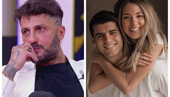 Fabrizio Corona, Alvaro Morata, Alice Campello