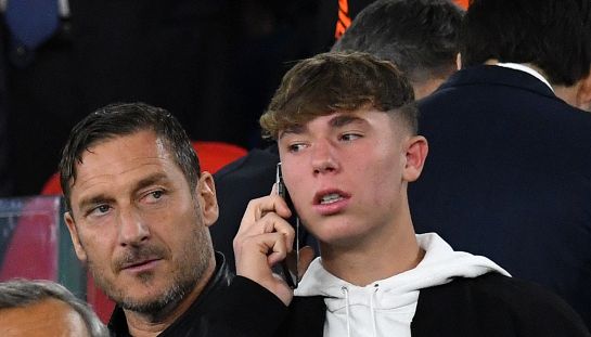 Cristian e Francesco Totti