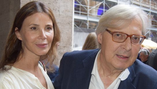 Vittorio Sgarbi e Sabrina Colle