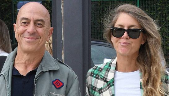 Roberto Ciufoli e la moglie Theodora Bugel