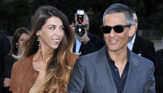 Fiorello e la figlia Olivia Testa