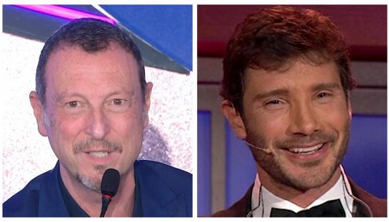Amadeus e Stefano De Martino