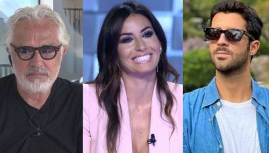 Elisabetta Gregoraci - Flavio Briatore - Giulio Fratini