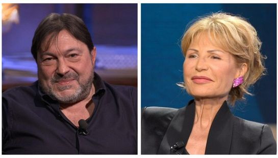 Sigfrido Ranucci e Lilli Gruber