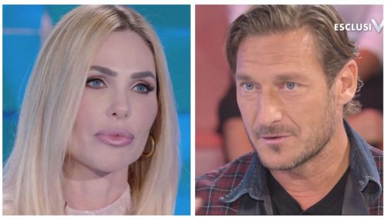 Ilary Blasi e Francesco Totti