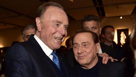 Ennio Doris e Silvio Berlusconi