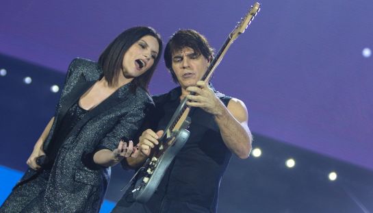 Laura Pausini e Paolo Carta