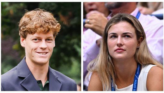 Jannik Sinner e Anna Kalinskaya