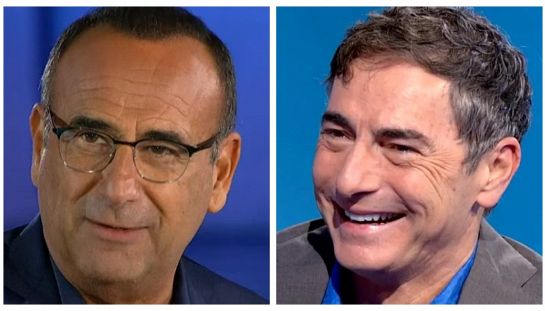 Carlo Conti e Marco Liorni