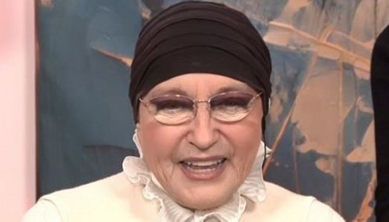 Eleonora Giorgi in collegamento a Verissimo domenica 8 dicembre 2024