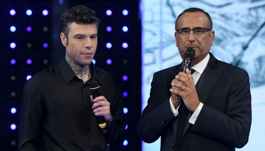 Fedez e Carlo Conti - Sarà Sanremo