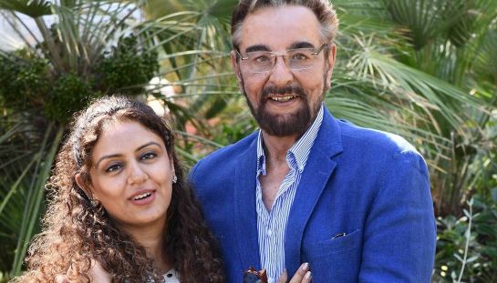 Kabir Bedi e la moglie Parveen Dusanji