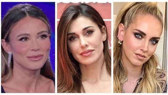 Diletta Leotta, Belen Rodriguez, Chiara Ferragni