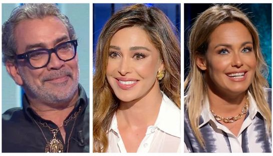 Guillermo Mariotto, Belen Rodriguez e Sonia Bruganelli