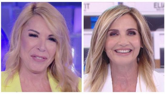 Anna Pettinelli e Lorella Cuccarini