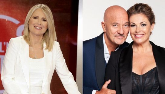 Federica Sciarelli, Claudio Bisio e Vanessa Incontrada