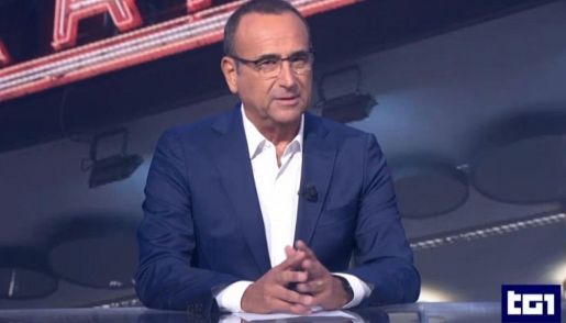 Festival di Sanremo 2025 - Carlo Conti - Tg1