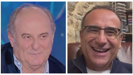 Gerry Scotti e Carlo Conti