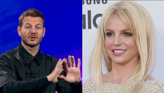 Alessando Cattelan e Britney Spears