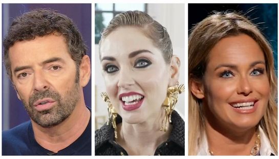 Alberto Matano, Chiara Ferragni, Sonia Bruganelli