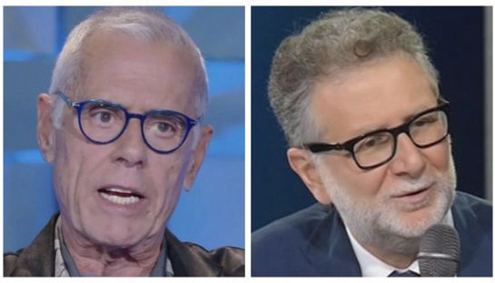 Teo Teocoli e Fabio Fazio