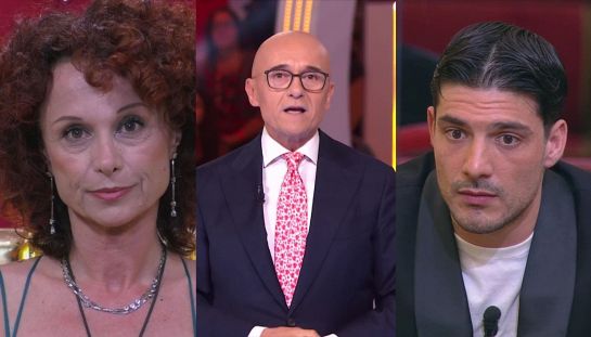 Beatrice Luzzi, Alfonso Signorini e Lorenzo Spolverato
