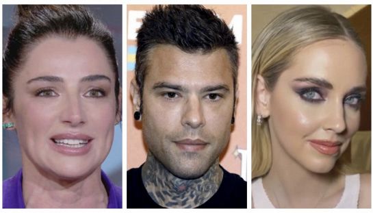Fedez, Luisa Ranieri e Chiara Ferragni