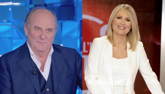 Gerry Scotti e Federica Sciarelli