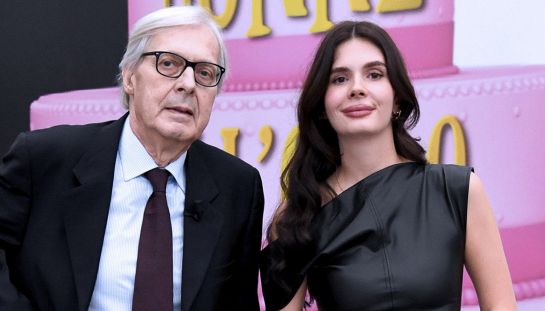 Vittorio Sgarbi ed Evelina Sgarbi