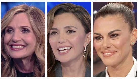 Serena Rossi, Bianca Guaccero e Lorella Cuccarini