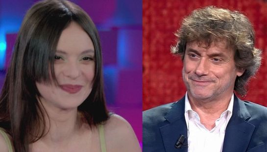 Francesca Michielin e Alberto Angela