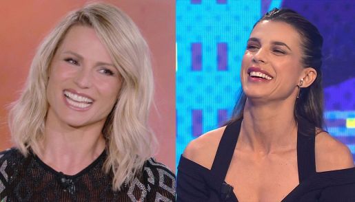 Michelle Hunziker ed Elisabetta Canalis