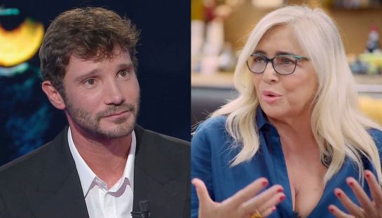 Stefano De Martino e Mara Venier