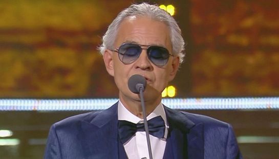 Andrea Bocelli concerti in streaming nuovo brano Sinner