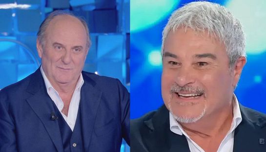 Gerry Scotti e Pino Insegno
