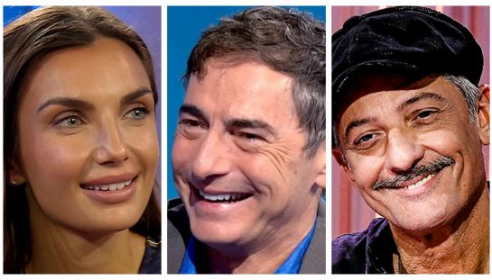 Marco Liorni, Elettra Lamborghini e Rosario Fiorello