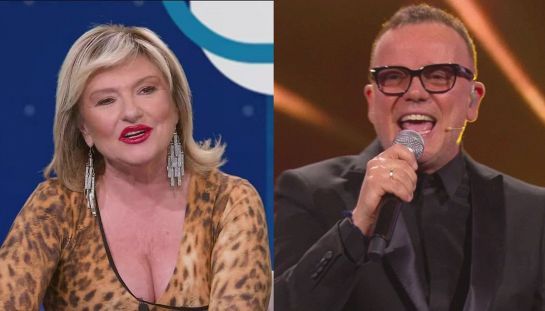 Monica Setta e Gigi d'Alessio