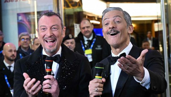 Rai blinda Fiorello che sfotte Amadeus